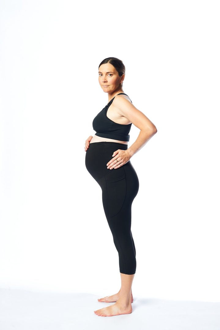 Ultra Capri Maternity Leggings image 2
