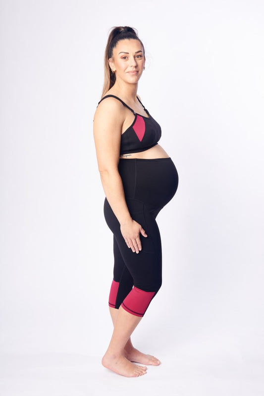 Revolution Capri Maternity Leggings image 6