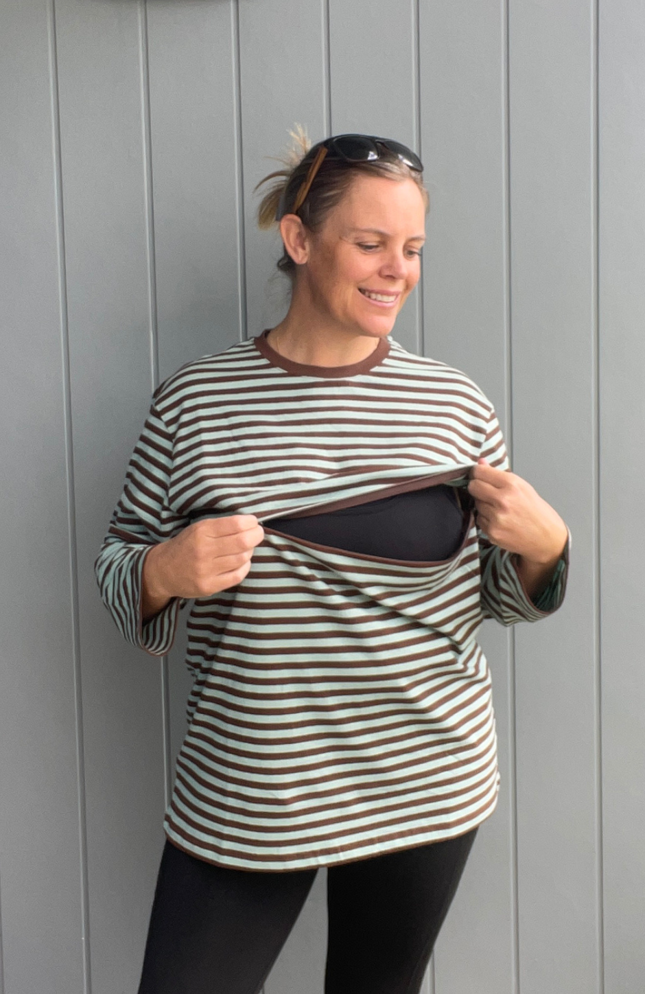 Long sleeve leisure tee