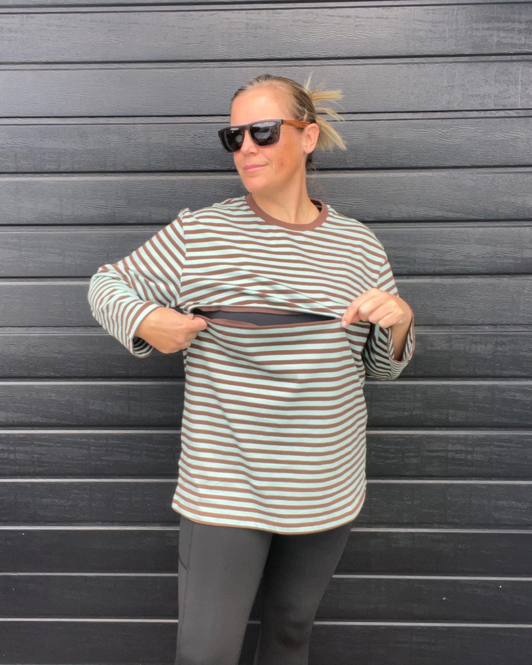 Long sleeve leisure tee