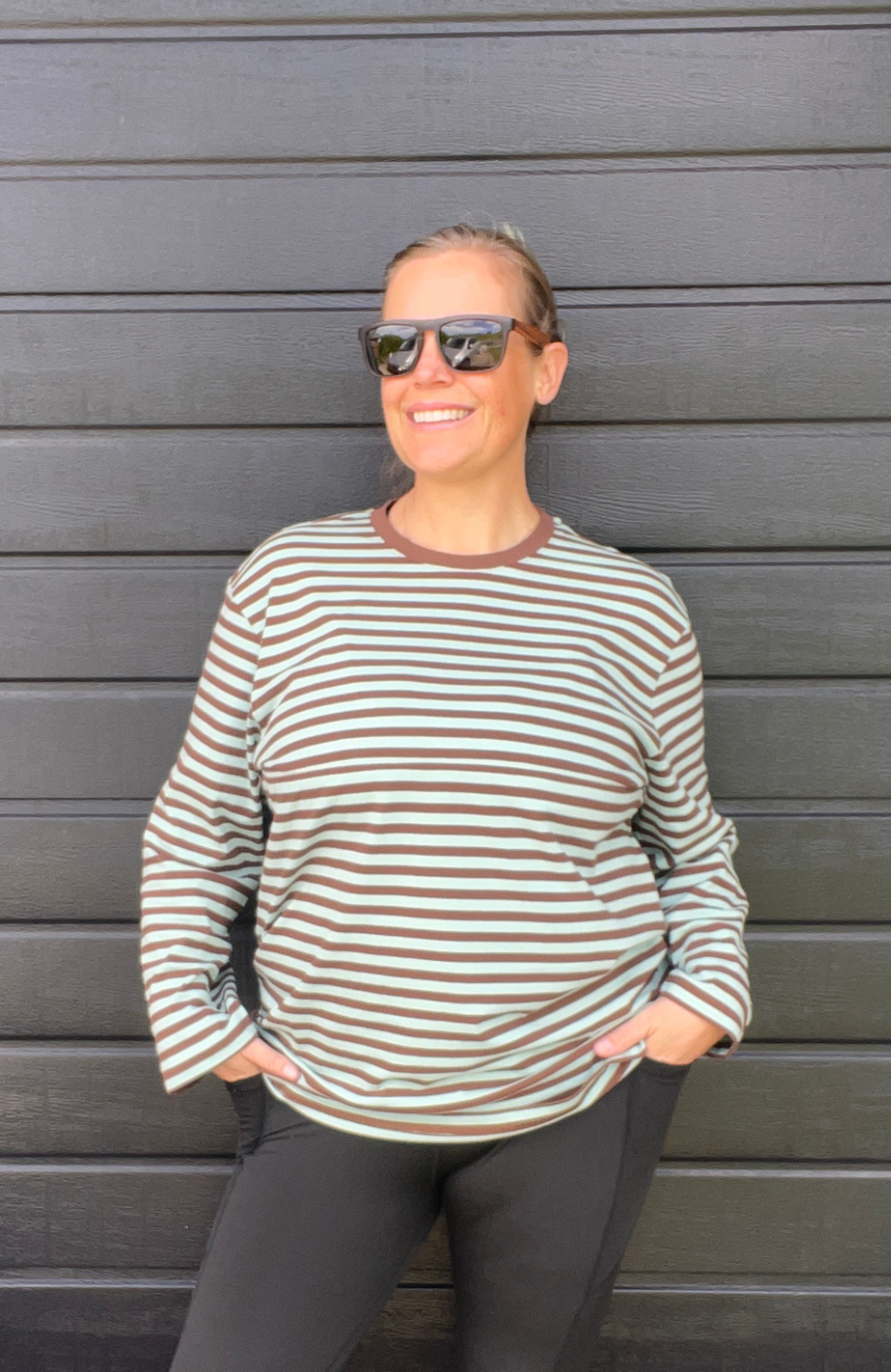 Long sleeve leisure tee