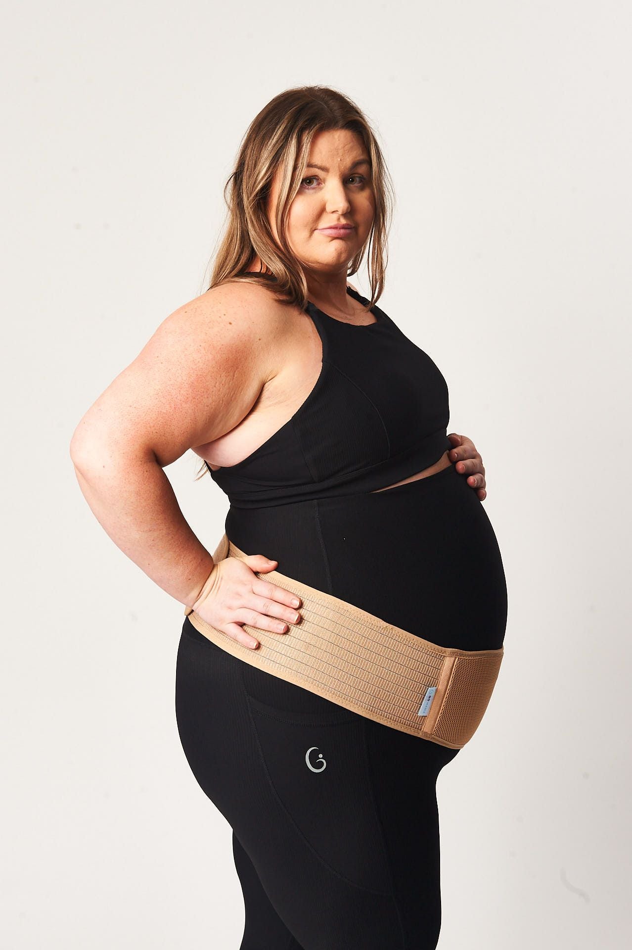 Carry Me Belly Band Bundle - 2 Pack (Black + Beige)