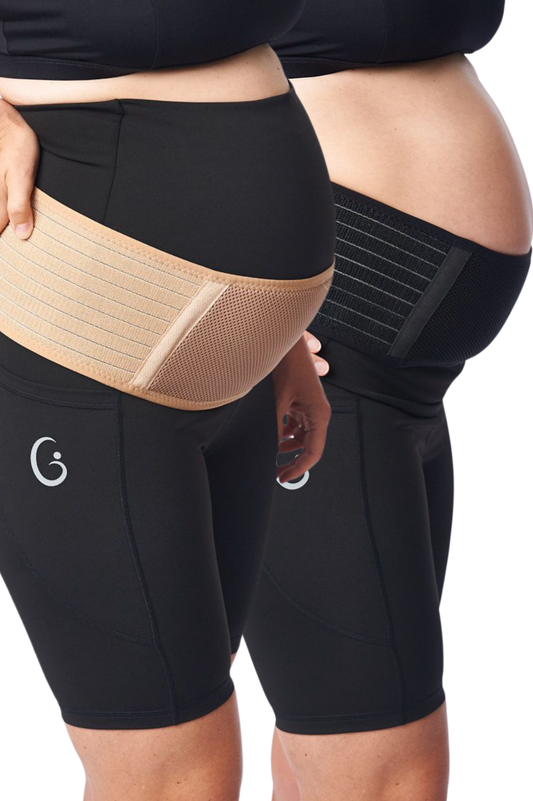 Carry Me Belly Band Bundle - 2 Pack (Black + Beige)