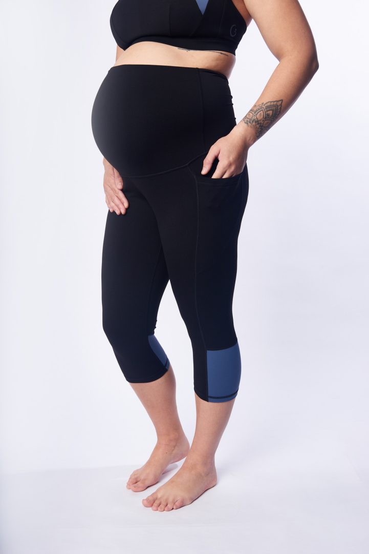 Revolution Capri Maternity Leggings image 1